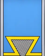 Nicholas Krushenick, Untitled, Painting