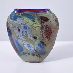 Petroglyph by William Morris, Vase, sold May 2024