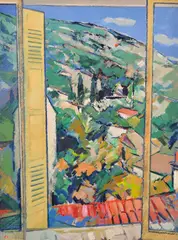 Peter Coker, Landscape, Painting