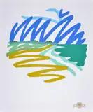 Tom Wesselmann, Seascape (Round), Lithograph