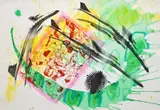 Kenny Scharf, Untitled, Mixed Media Painting