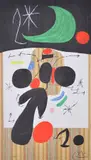 Interior Et Nuit by Joan Miró, Lithograph, sold Feb 2024