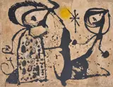 Joan Miró, Gaudi Xix, Etching