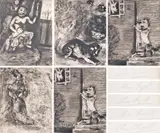Marc Chagall, Fables De La Fontaine, Etchings