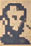 LINCOLN IN DALIVISION Bas by Salvador Dalí, Relief Plaque, sold Feb 2024