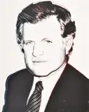 Edward Kennedy by Andy Warhol, Screenprint, sold May 2023