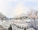 Dorothy Knowles, Knowles Landscape, Painting