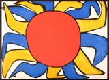 Alexander Calder, SUN, Lithograph
