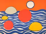 Orange Ciel by Alexander Calder, Lithograph, sold May 2023