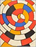 Alexander Calder, Spiral, Lithograph