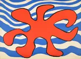 Alexander Calder, Vagues..., Lithograph