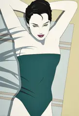 Patrick Nagel, Heidi, Serigraph
