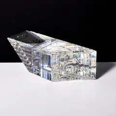 Axe Head by Jon Kuhn, Glass Sculpture, sold May 2023