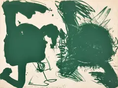 Green Bombshell by Walasse Ting, Lithograph, sold May 2023