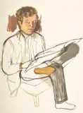 Alice Neel, Portrait Of Edward Avedisian