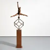 Jorge Marín, 95OAH, Bronze Kinetic Sculpture