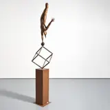 Jorge Marín, 103OAH, Bronze Kinetic Sculpture