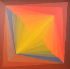Doris Marie Leeper, Abstract Geometric, Painting