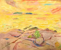 Karl Schrag, Landscape, Painting