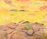 Karl Schrag, Landscape, Painting