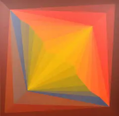 Doris Marie Leeper, Abstract Geometric, Painting