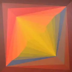 Doris Marie Leeper, Abstract Geometric, Painting