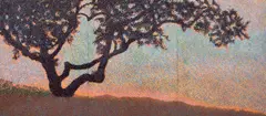 Joseph DiGiorgio, Untitled, Pastel Landscape Drawing