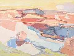 David Lund, Landscape, Painting