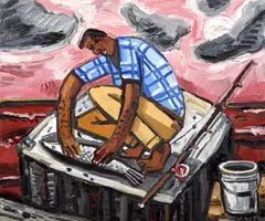 David Bates, Untitled, Painting