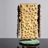 Multi-Plane Construction by Harry Bertoia, Bronze & Brass Sculpture, sold Mar 2023