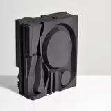 Louise Nevelson, Black Cryptic Box, Sculpture