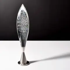 Spinning by Jon Kuhn, Glass Sculpture, sold Mar 2023