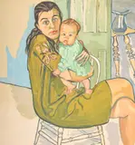 Alice Neel, Untitled, Lithograph