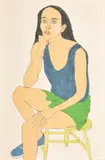 Alice Neel, Untitled, Lithograph