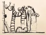 Philip Guston, Untitled, Lithograph