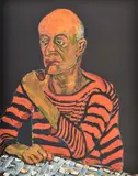 Alice Neel, Untitled, Lithograph