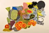 Judy Pfaff, Untitled, Woodcut Print