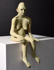 Seated Woman by Woody De Othello, Sculpture, sold Mar 2023