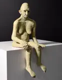Woody De Othello, Seated Woman, Sculpture