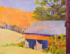 Wolf Kahn, Landscape, Painting