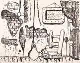 Philip Guston, Untitled, Lithograph