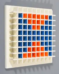 Geometric by Luis Tomasello, Wall Sculpture, sold Dec 2022