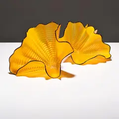 2 Pcs. by Dale Chihuly, Persian Glass Sculpture, sold Dec 2022