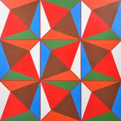 Doris Marie Leeper, Geometric, Painting