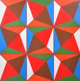 Doris Marie Leeper, Geometric, Painting