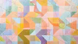 Tony Robbin, Geometric, Painting