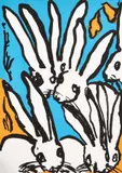 Hunt Slonem, Untitled, Screenprint