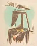 Wifredo Lam, Untitled, Lithograph