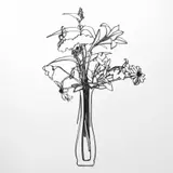 Tom Wesselmann, Wildflower Bouquet Steel