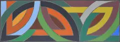 Untitled by Frank Stella, Screenprint, sold Apr 2022